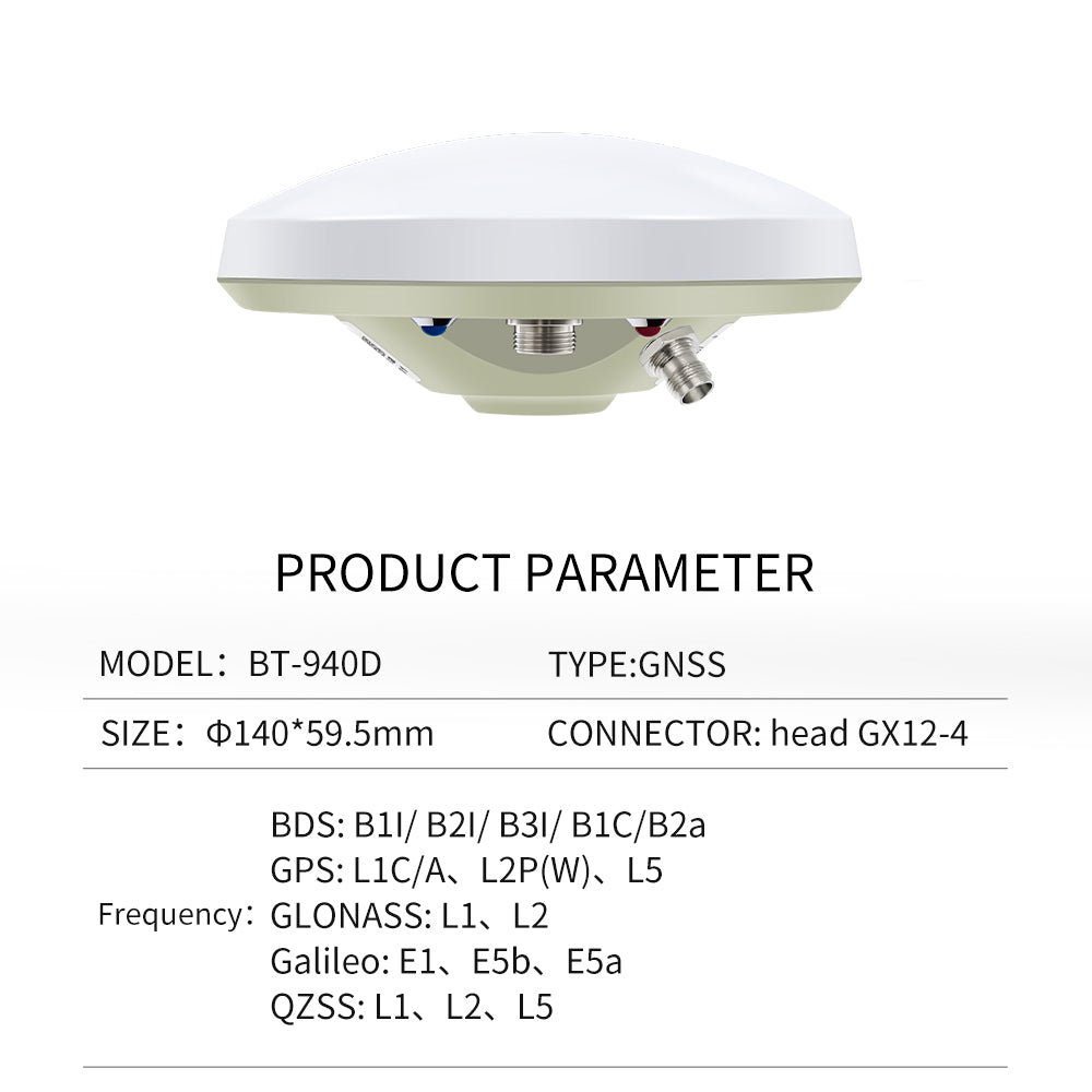 Beitian wireless data transmission module GNSS antenna GNSS receiver BT-940N 940U Beitian wireless data transmission module GNSS antenna GNSS receiver BT-940N 940U